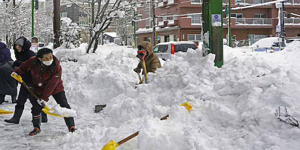 sneeuw in japan