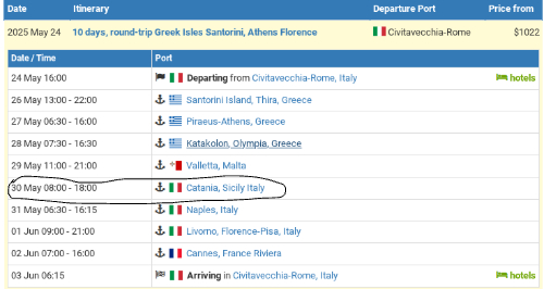 tijdtabel norwegian epic