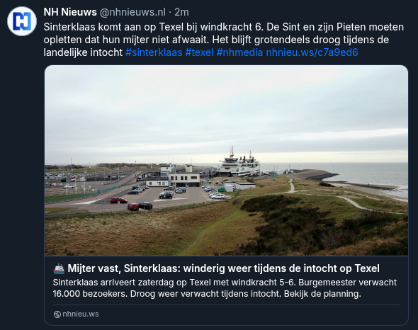 texel weerbericht